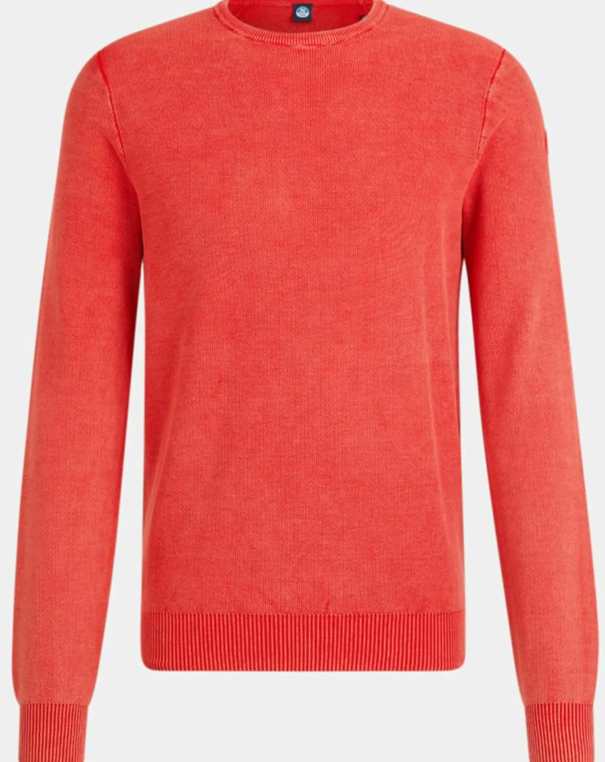 Pull délavé rouge-North Sails Discount