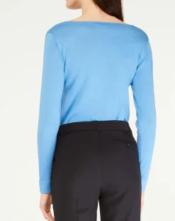 Pull Drice Col carré bleu-Galeries Lafayette Best