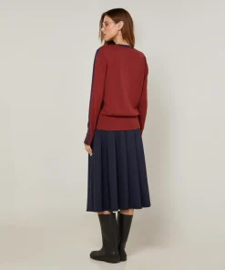 Femme Rodier Pulls^Pull Elsa en Laine mélangée bleu denim