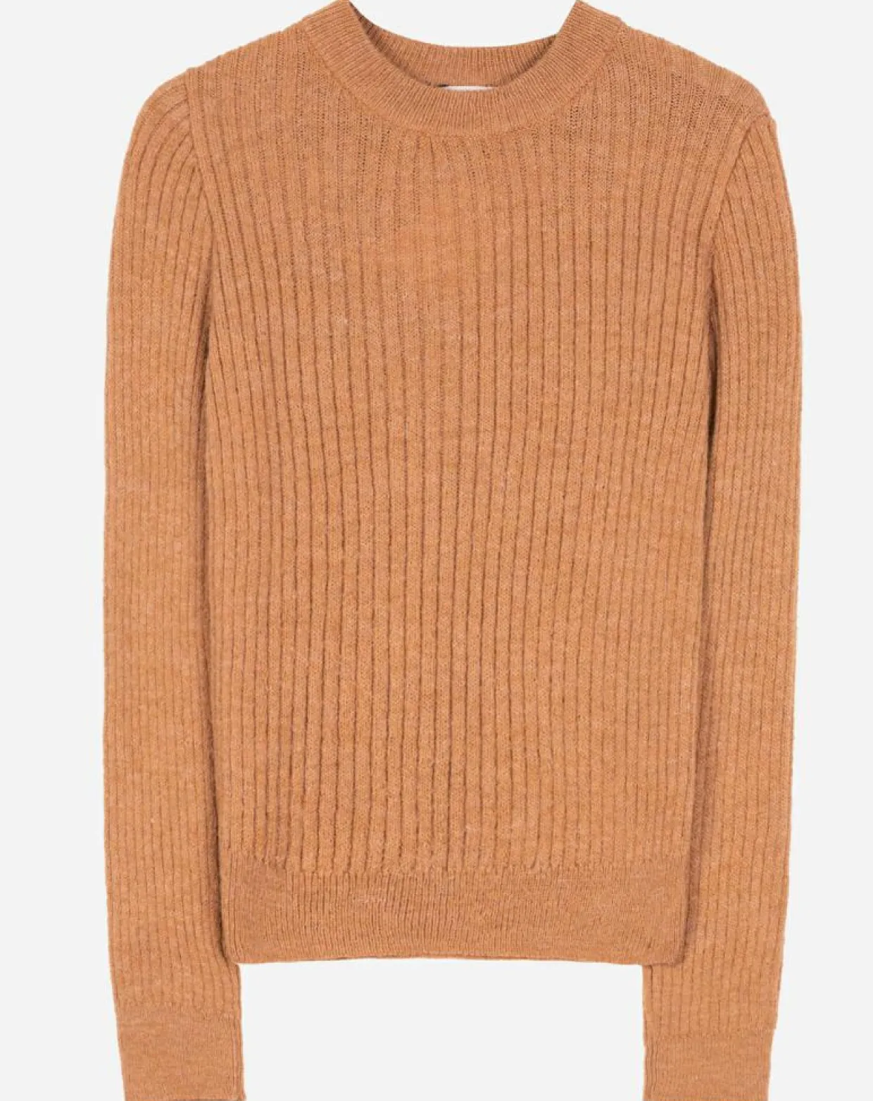 Femme An'ge Pulls^Pull Emma en Maille mélangée camel