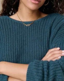 Pull en Angora mélangé Kiwi émeraude-Garance Paris Best