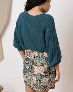 Pull en Angora mélangé Timothe émeraude-Garance Paris Best