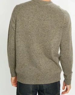 Homme Galeries Lafayette Pulls^Pull en Cachemire & Laine Meps col rond gris