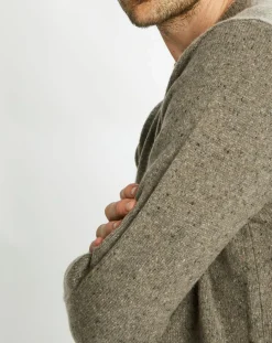Homme Galeries Lafayette Pulls^Pull en Cachemire & Laine Meps col rond gris