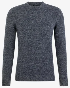 Homme Galeries Lafayette Pulls^Pull en Cachemire & Laine Begood col rond bleu marine
