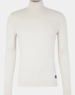 Homme Replay Pulls^Pull en Cachemire mélangé Col Roulé beige
