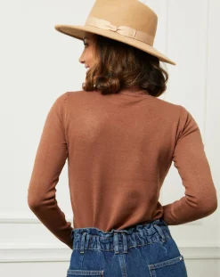 Pull en Cachemire mélangé Louna café-Soft Cashmere Best