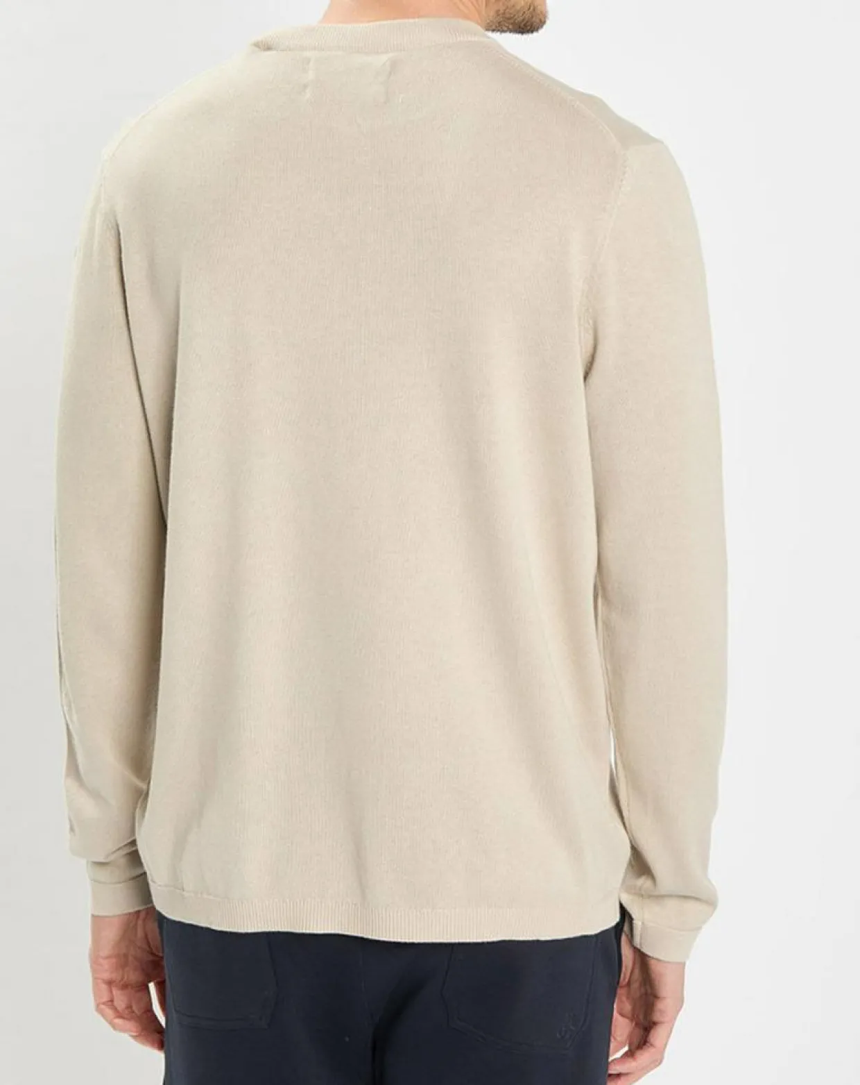 Homme Marc O'Polo Pulls^Pull en Coton & Cachemire écru