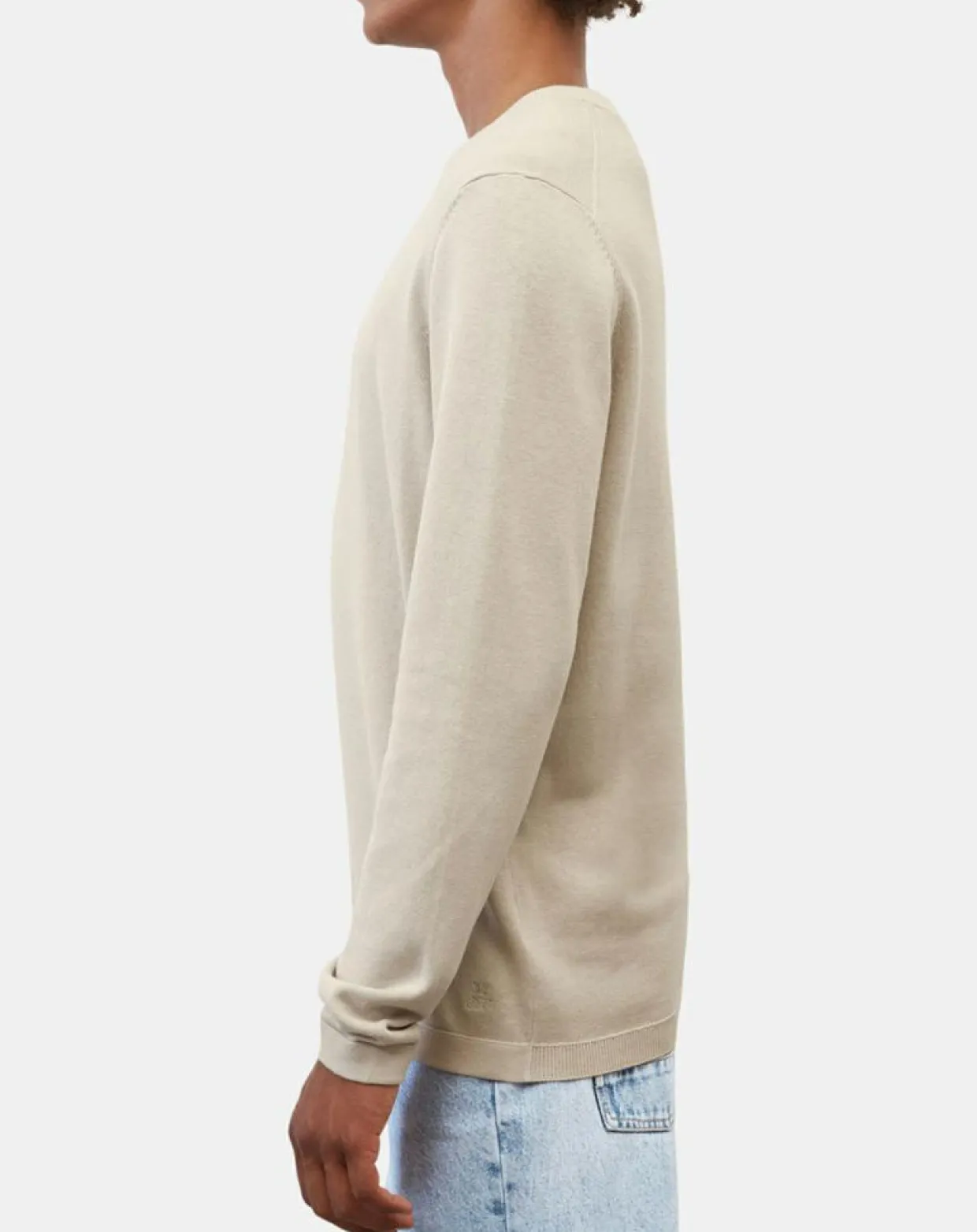 Homme Marc O'Polo Pulls^Pull en Coton & Cachemire écru