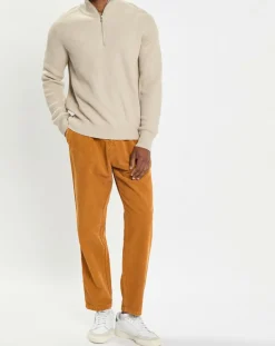 Pull en Coton & Laine côtelé écru-Marc O'Polo Clearance