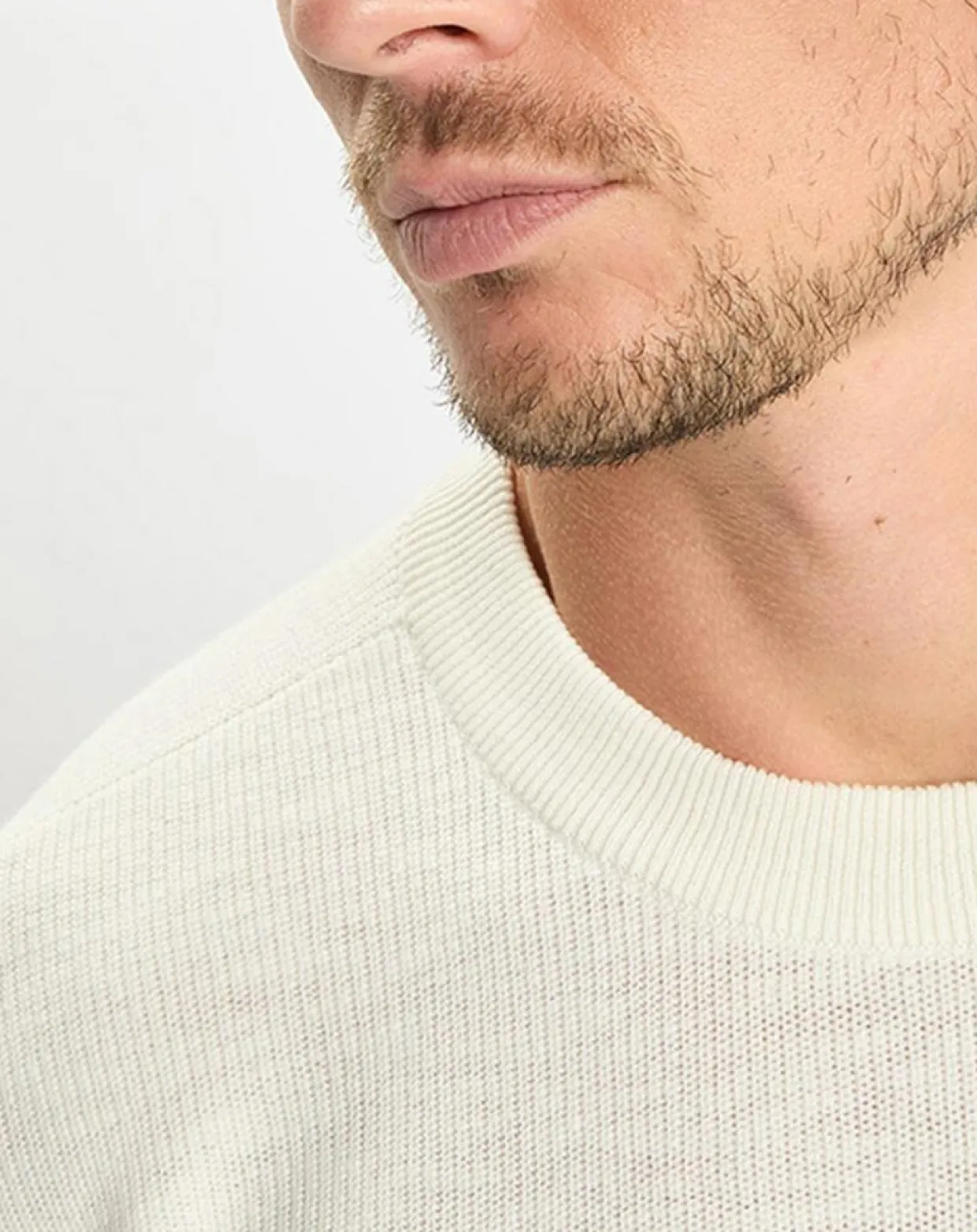 Pull en Coton & Lin écru-Marc O'Polo Discount