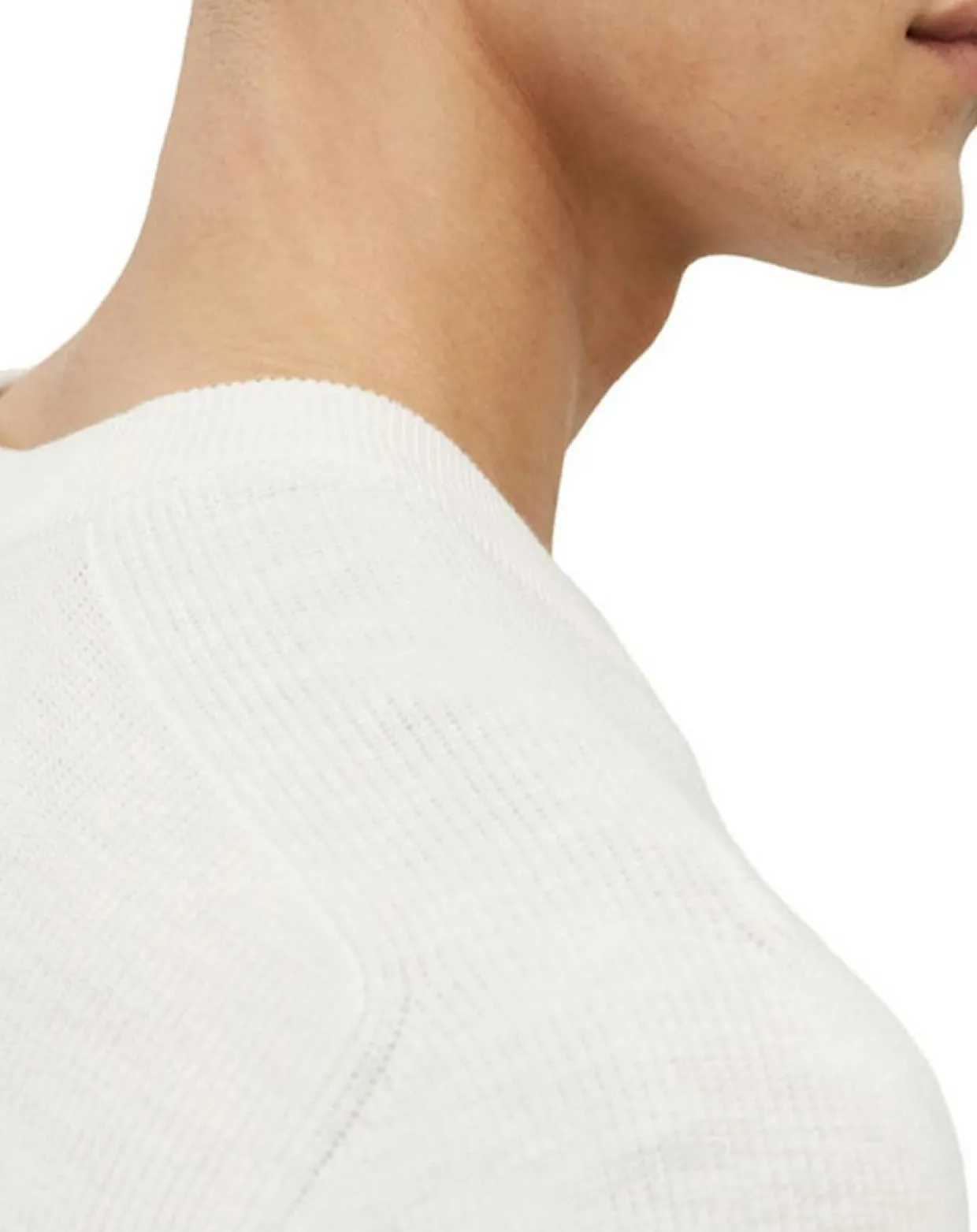 Pull en Coton & Lin écru-Marc O'Polo Discount