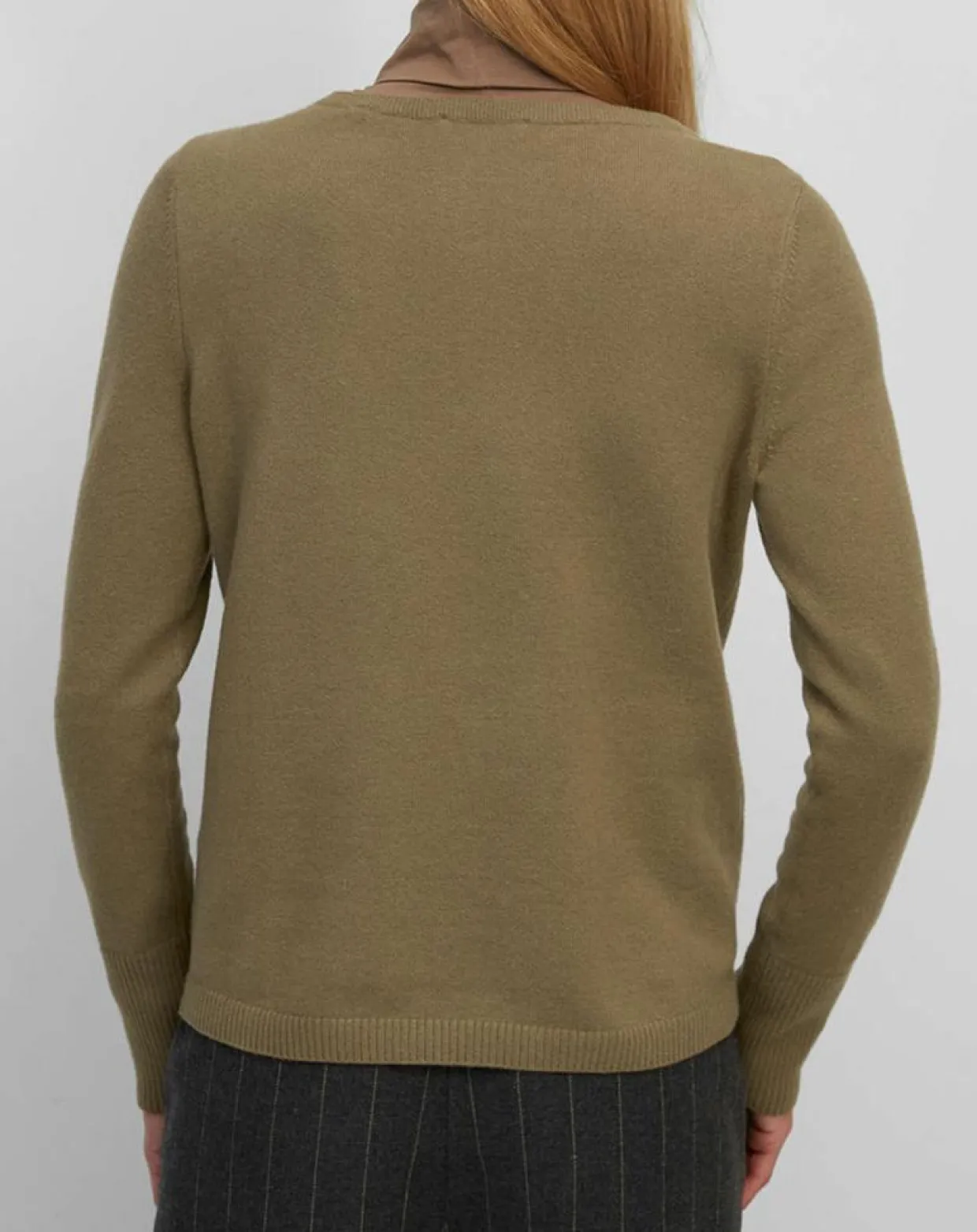 Femme Marc O'Polo Pulls^Pull en Coton, Laine & Alpaga mélangés Basique marron