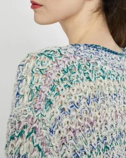 Pull en grosse maille Allen multicolore-Isabel Marant Best