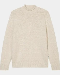 Homme Marc O'Polo Pulls^Pull en Laine & Alpaga mélangés Relax écru