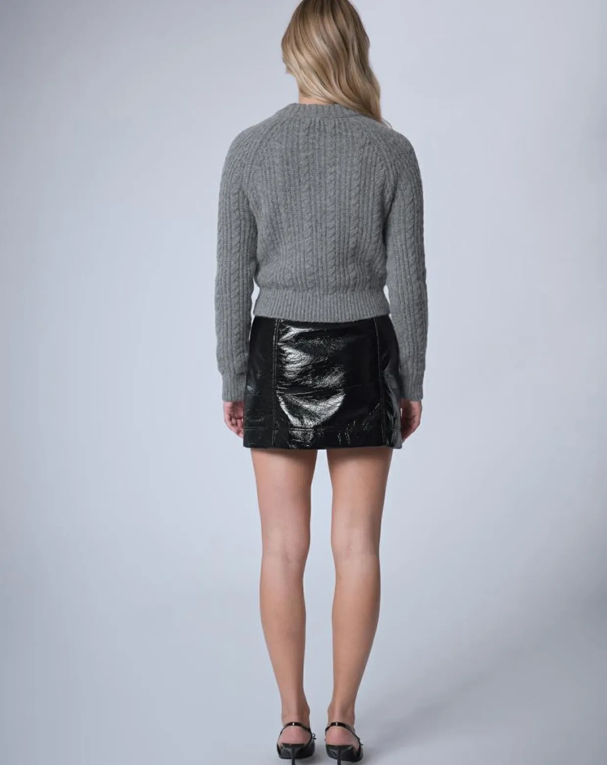 Femme Manoush Pulls^Pull en Laine & Alpaga mélangés Torsade gris