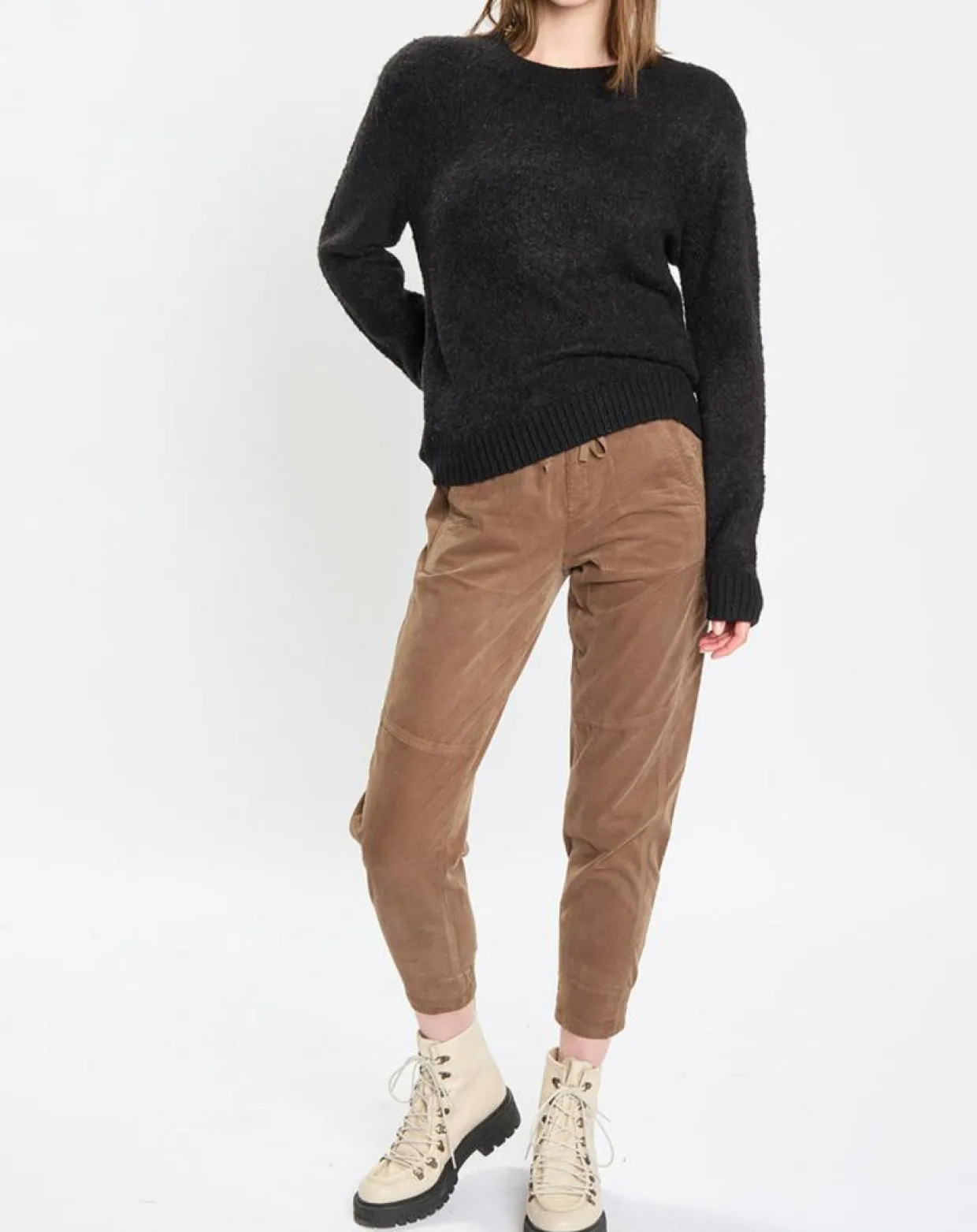 Pull en Laine & Alpaga mélangés noir-Marc O'Polo Best