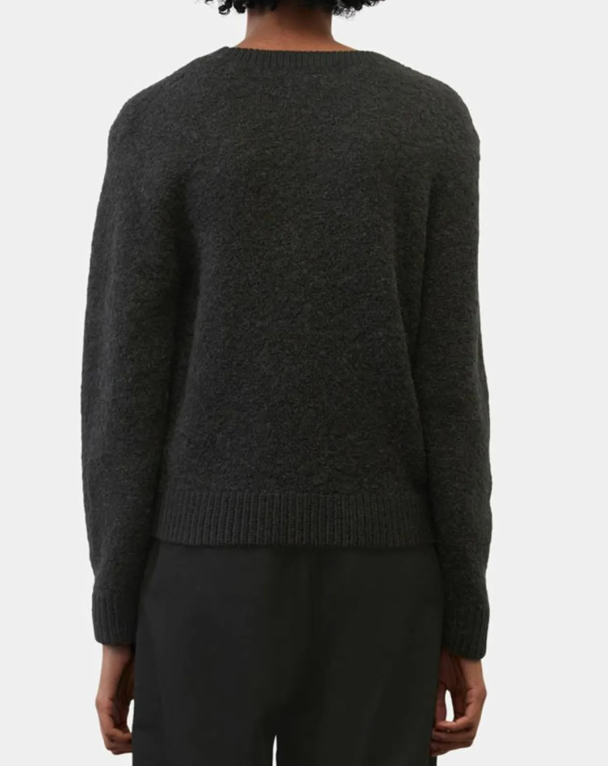 Pull en Laine & Alpaga mélangés noir-Marc O'Polo Best