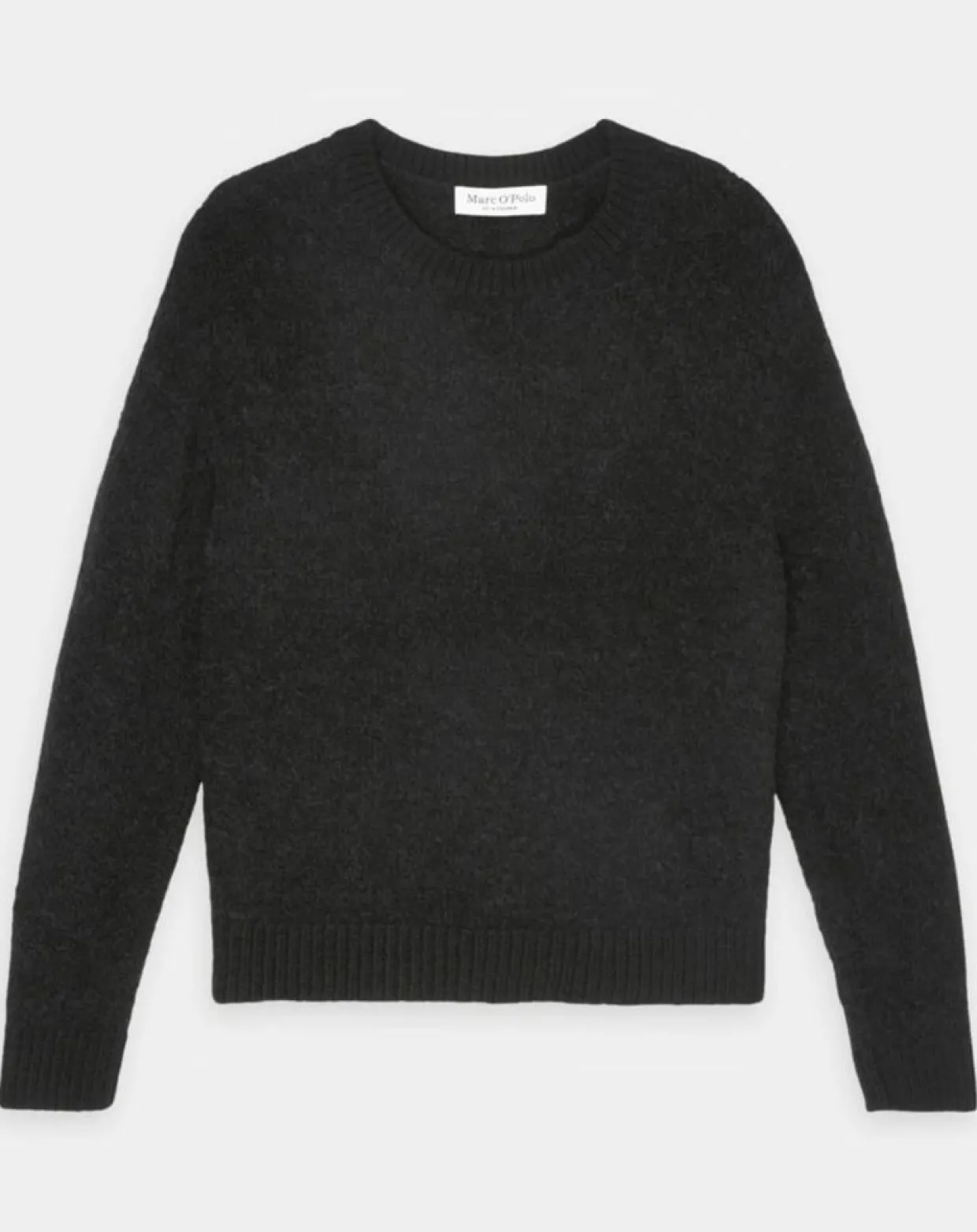 Pull en Laine & Alpaga mélangés noir-Marc O'Polo Best