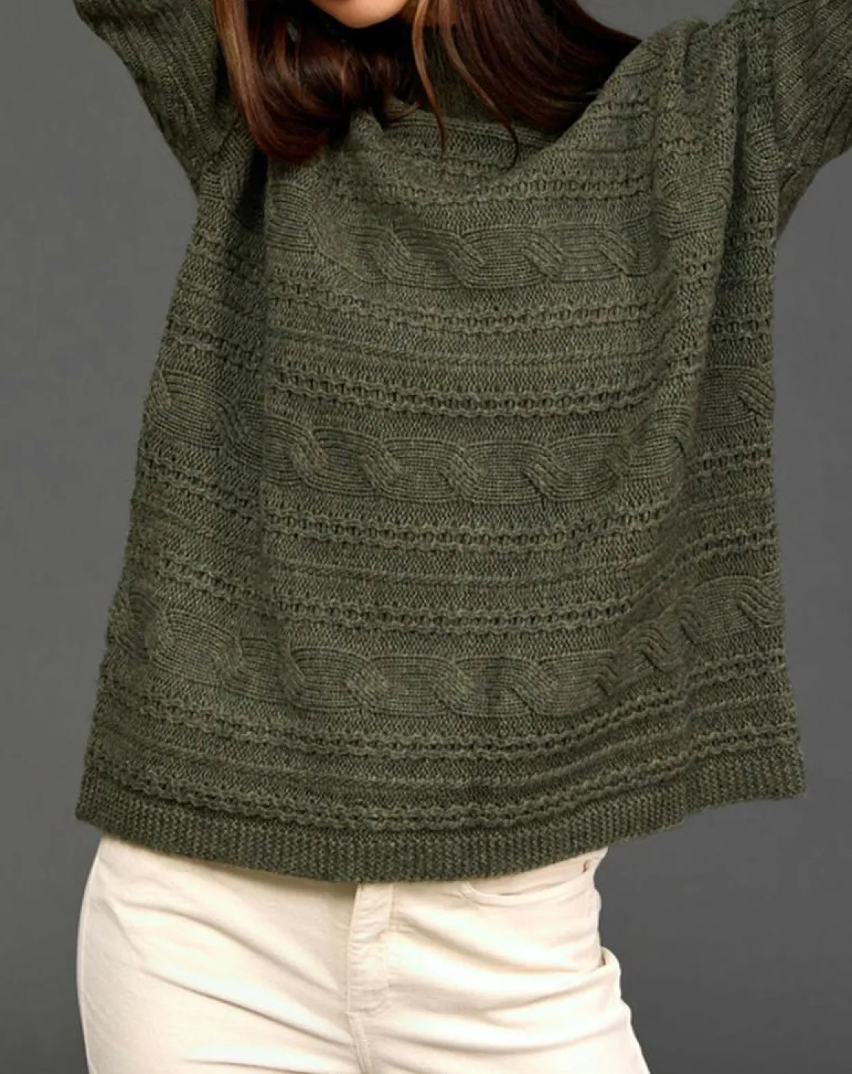 Pull en Laine & Cachemire Nox bronze-Lauren Vidal Online