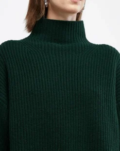 Femme Galeries Lafayette Pulls^Pull en Laine & Cachemire Sydney vert foncé