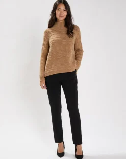 Femme Lauren Vidal Pulls^Pull en Laine & Cachemire Nox ocre