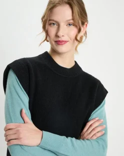 Femme Galeries Lafayette Pulls^Pull en Laine & Cachemire Solal noir