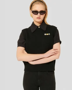Femme Tara Jarmon Pulls^Pull en Laine & Coton Bio Pimprenelle charcoal