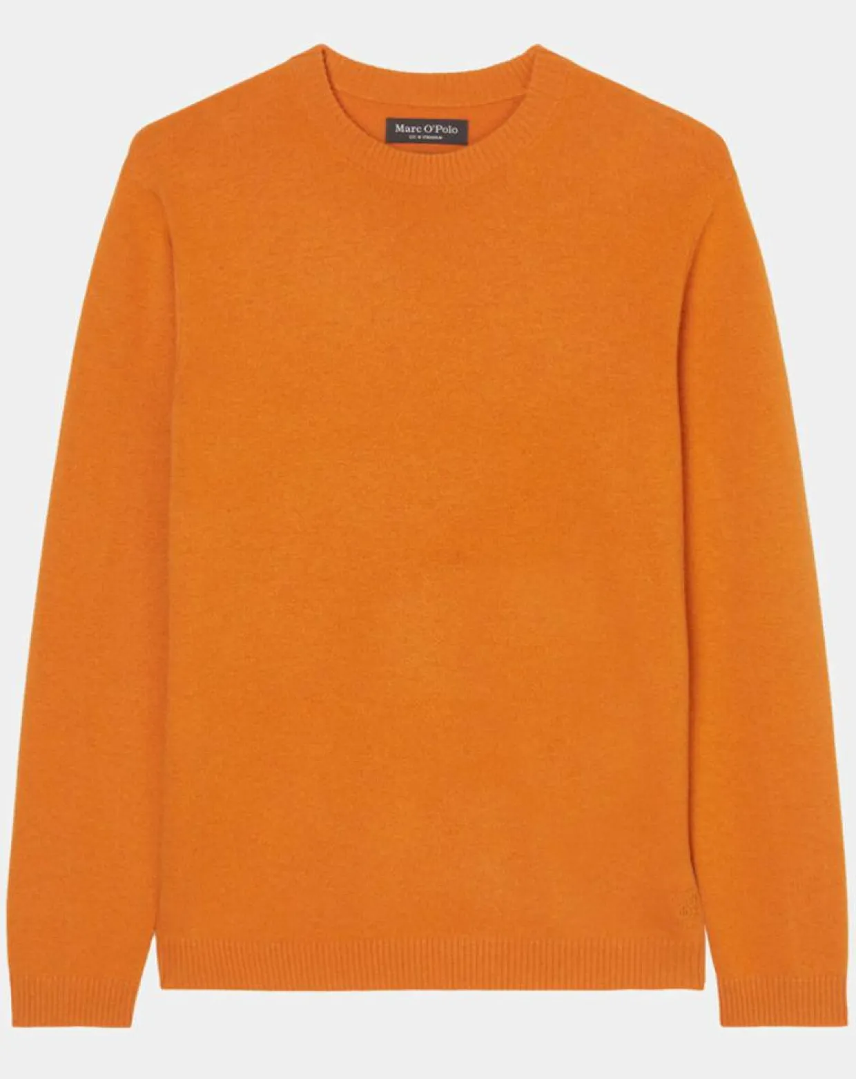 Homme Marc O'Polo Pulls^Pull en Laine & Coton orange
