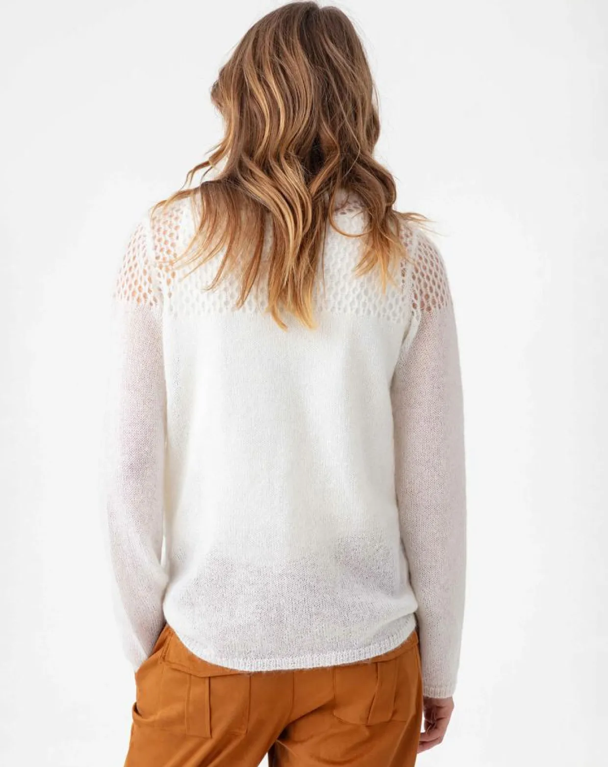 Femme Indies Pulls^Pull en Laine & Mohair mélangés Cleo ecru