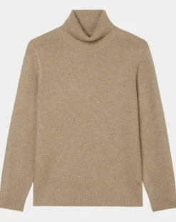 Pull en Laine d'Agneau mélangée beige-Marc O'Polo Outlet