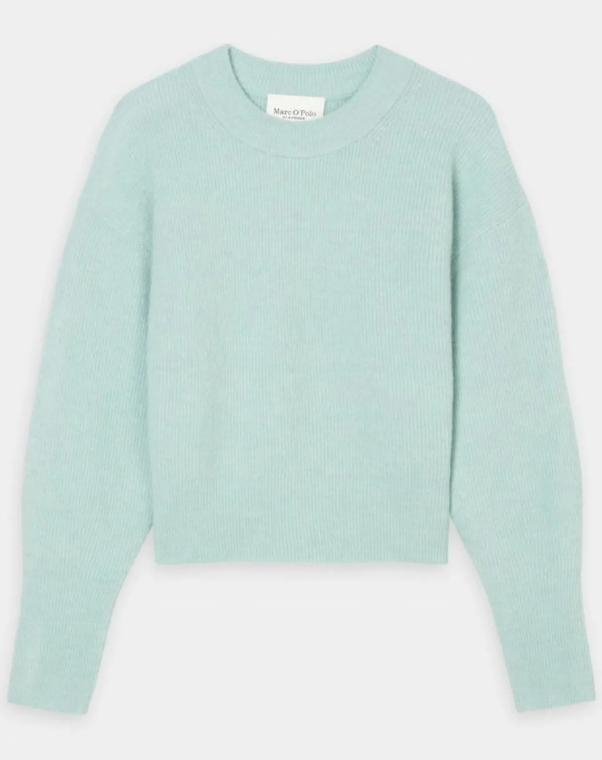 Pull en Laine mélangée & Alpaga bleu clair-Marc O'Polo Outlet