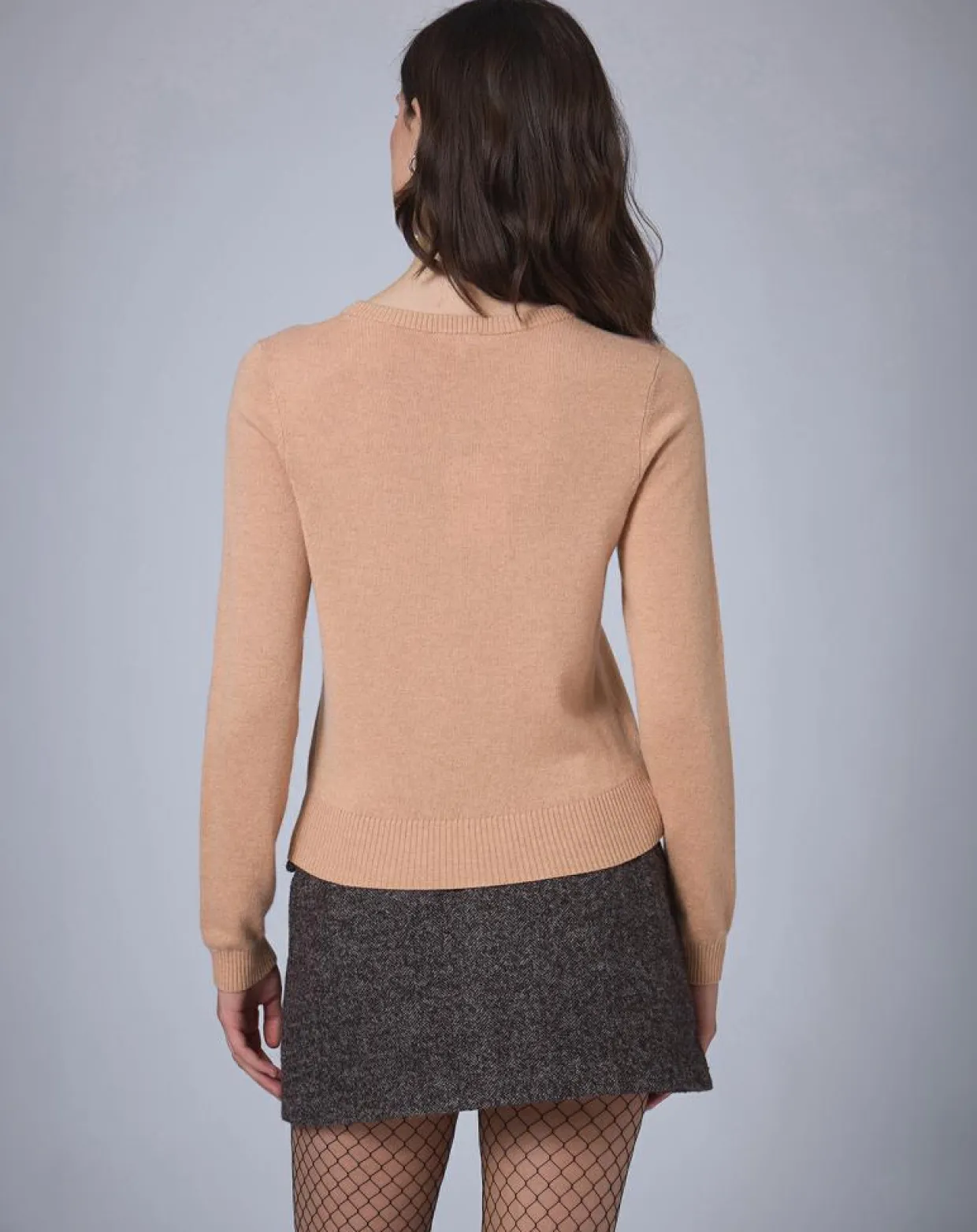 Pull en Laine mélangée BCBG camel-Manoush Online