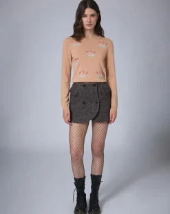 Pull en Laine mélangée BCBG camel-Manoush Online