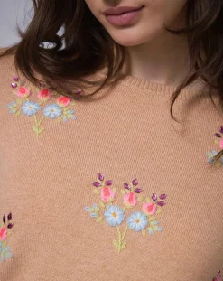Pull en Laine mélangée BCBG camel-Manoush Online