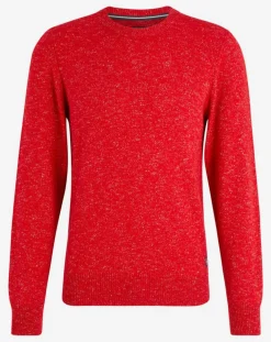 Pull en Laine mélangée chinée rouge-Marc O'Polo Outlet