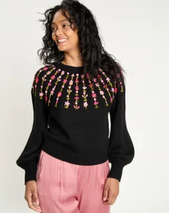 Femme Manoush Pulls^Pull en Laine mélangée Claudine noir