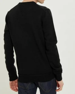 Pull en Laine mélangée Dane noir-Kaporal 5 Sale