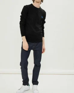 Pull en Laine mélangée Dane noir-Kaporal 5 Sale