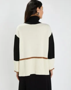 Pull en Laine mélangée Doll crème-Lauren Vidal