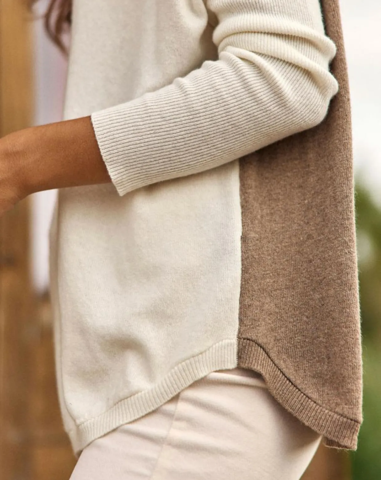 Pull en Laine mélangée Kelya écru-Lauren Vidal New