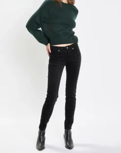 Pull en Laine mélangée manches raglans vert foncé-Marc O'Polo Sale