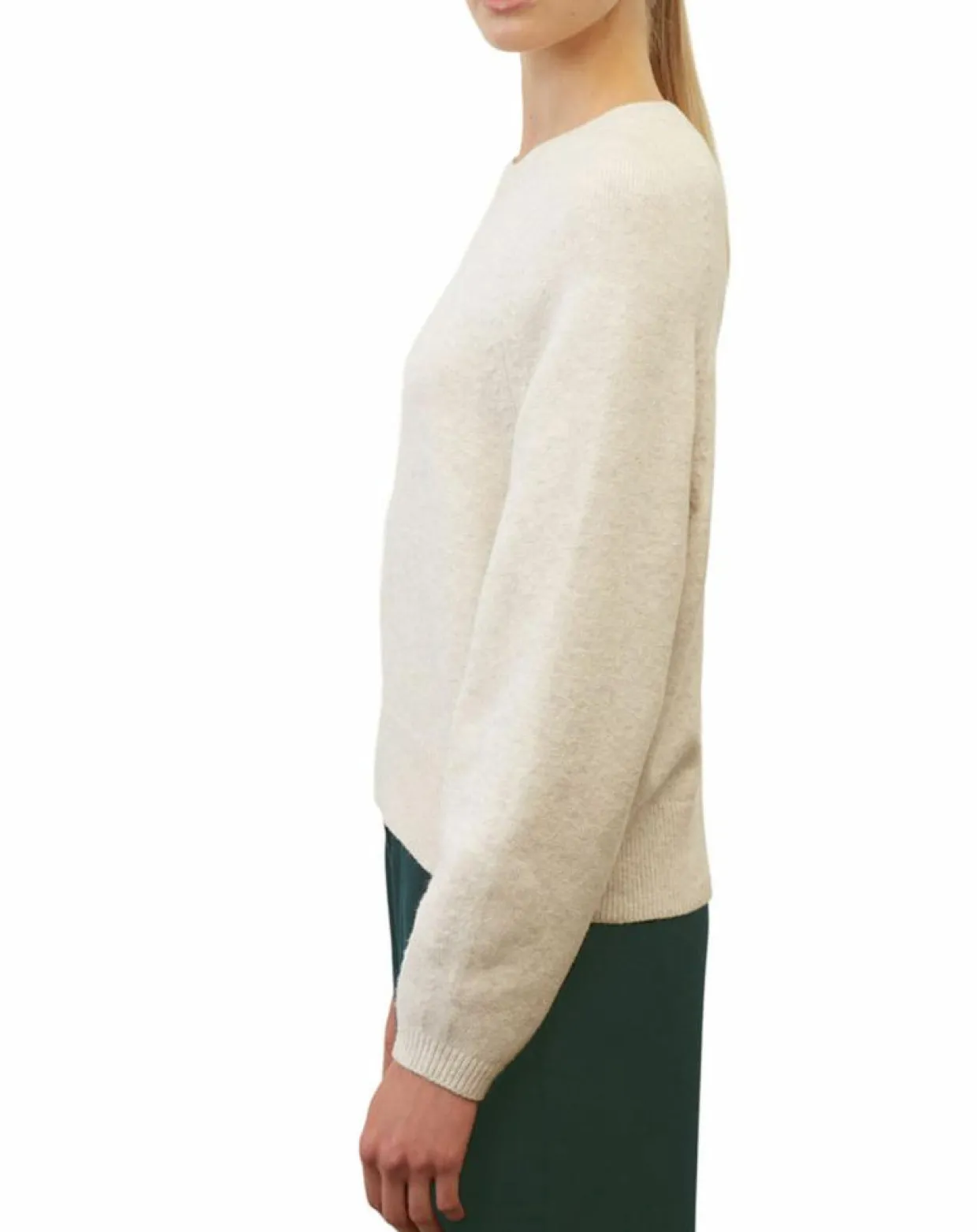 Femme Marc O'Polo Pulls^Pull en Laine mélangée manches raglans écru