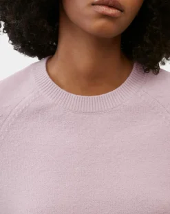 Femme Marc O'Polo Pulls^Pull en Laine mélangée manches raglans violet clair