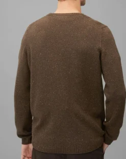 Homme Marc O'Polo Pulls^Pull en Laine mélangée marron