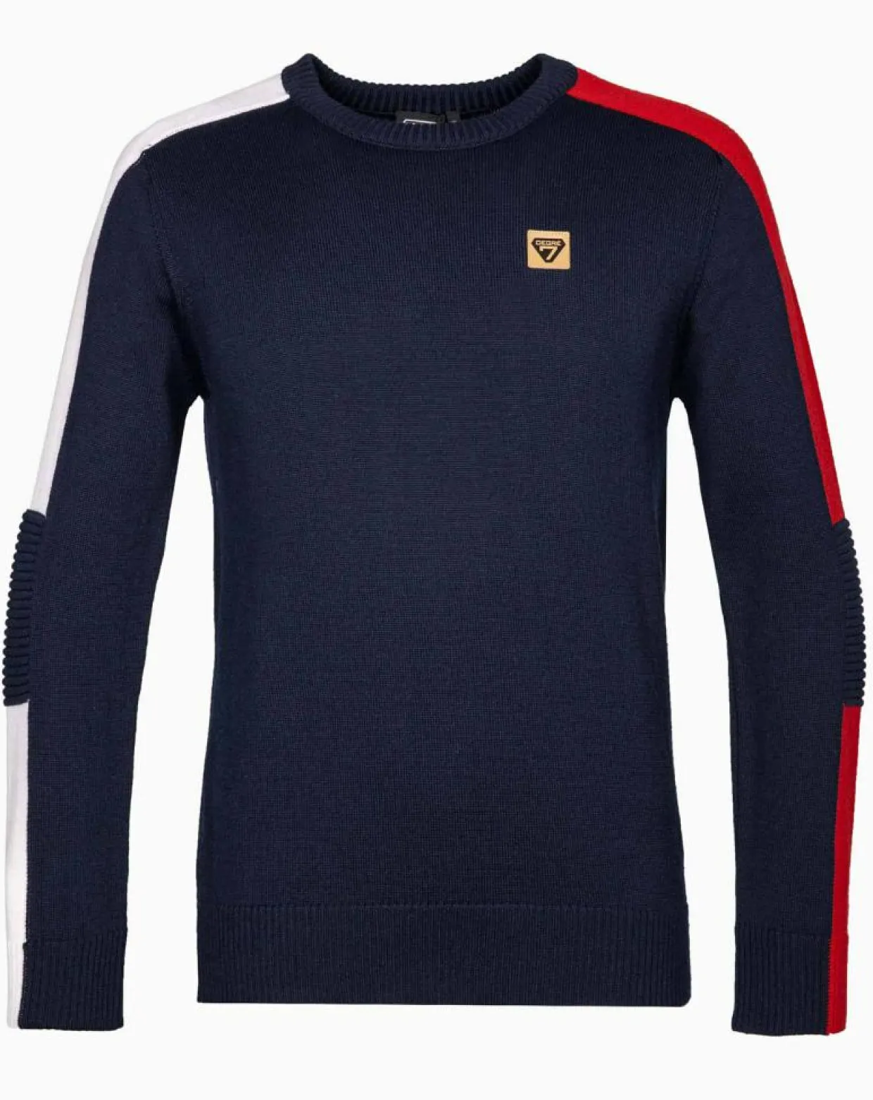 Pull en Laine mélangée Nera bleu nuit-Degré 7