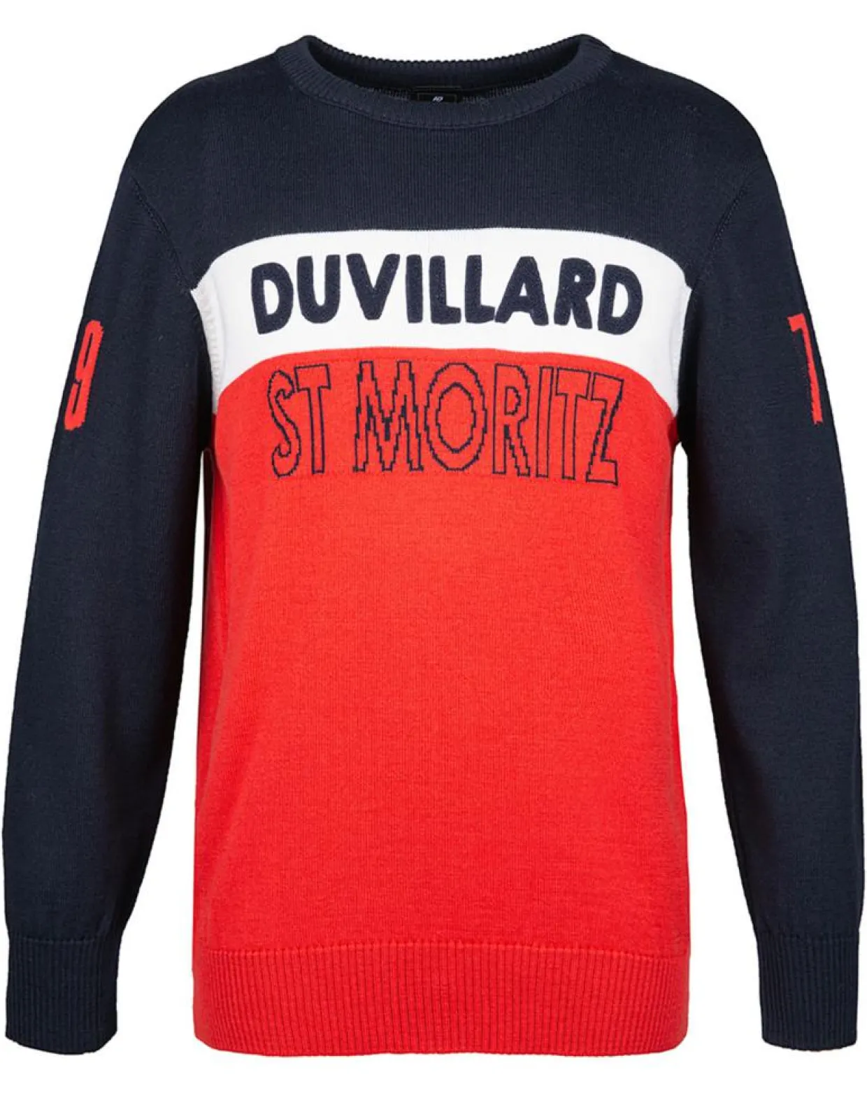 Pull en Laine mélangée Pascal multicolore-Duvillard New