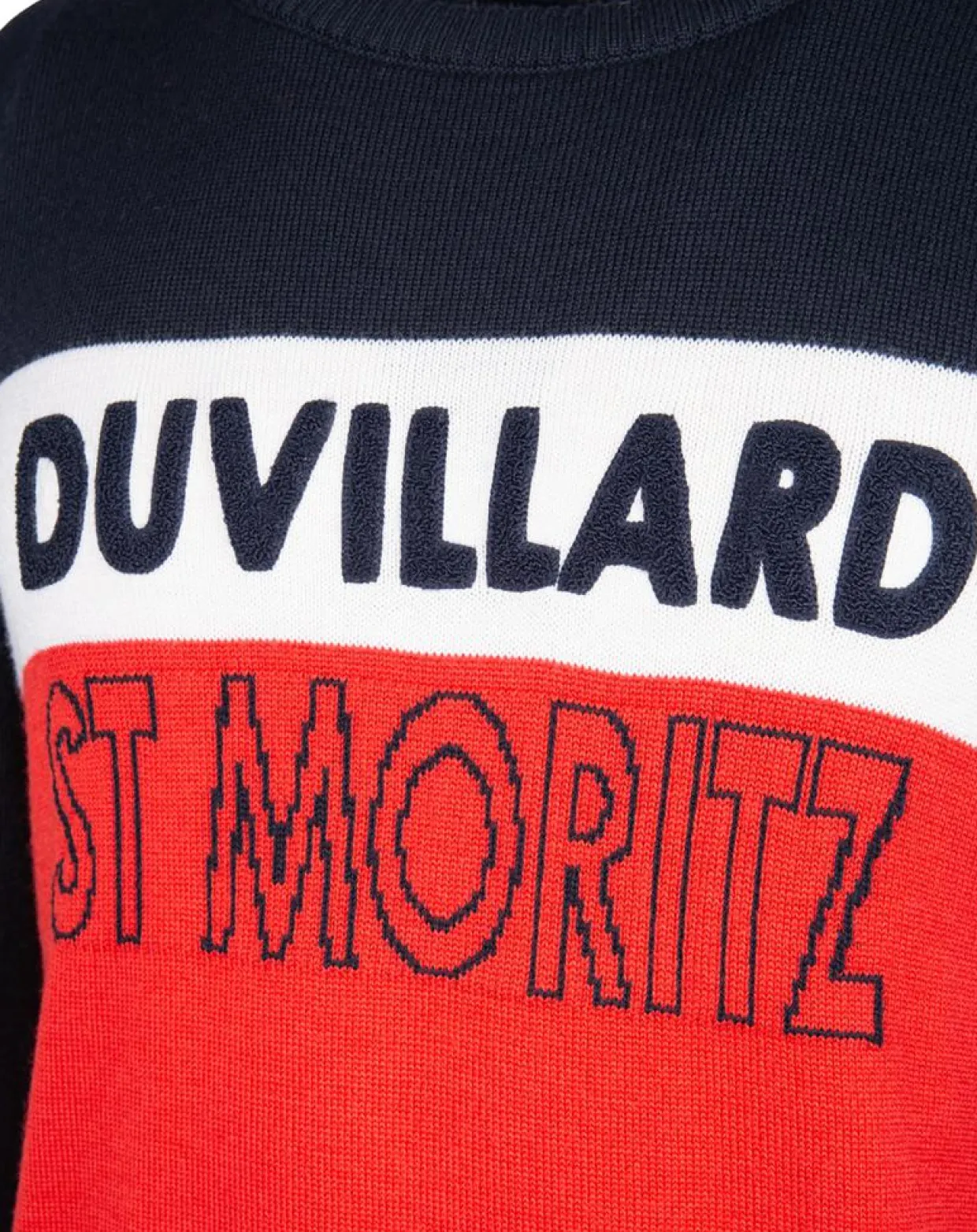Pull en Laine mélangée Pascal multicolore-Duvillard New