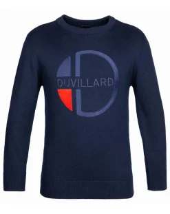 Pull en Laine mélangée Paul Hd bleu nuit-Duvillard Hot
