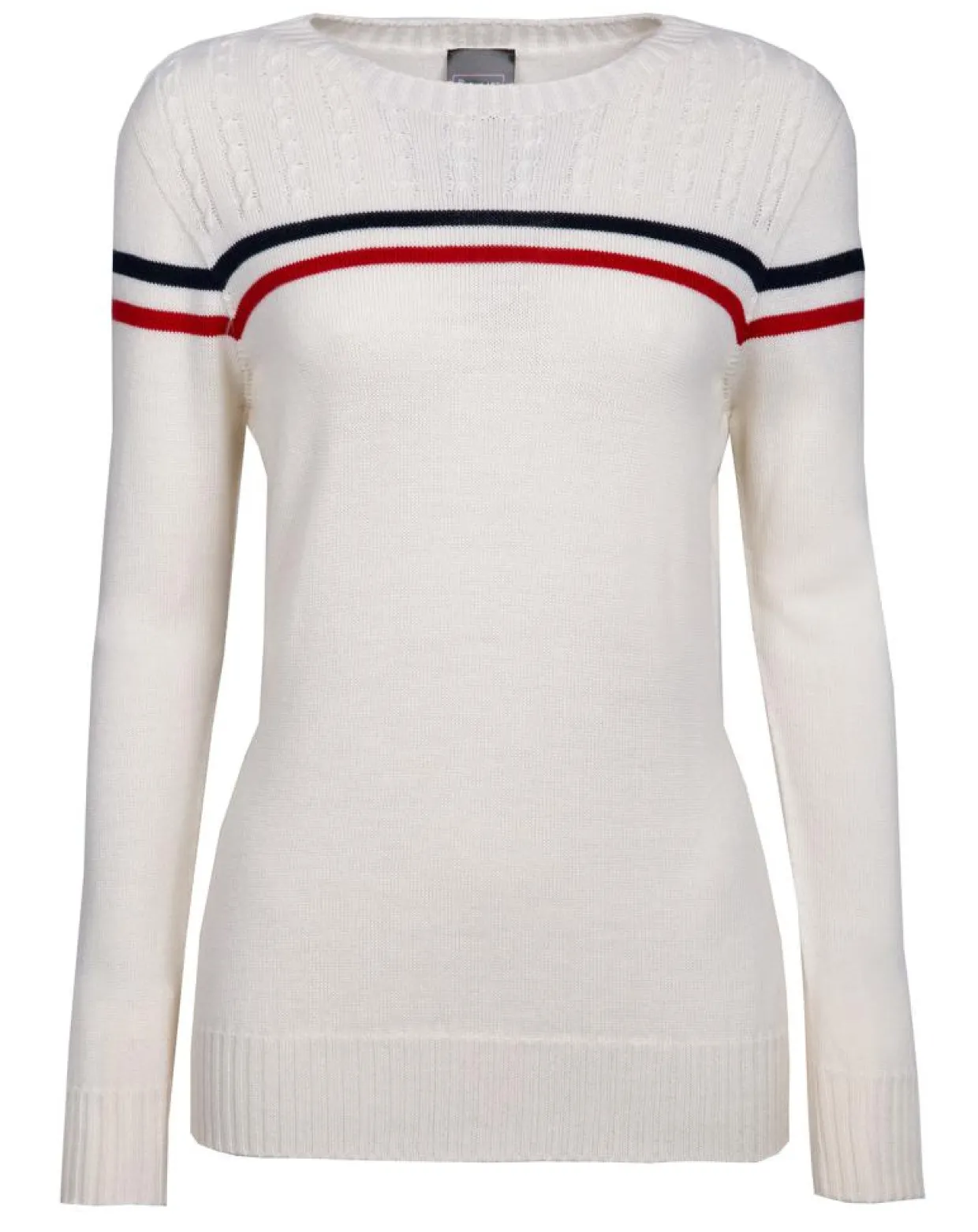 Femme Duvillard Pulls^Pull en Laine mélangée Pomme blanc